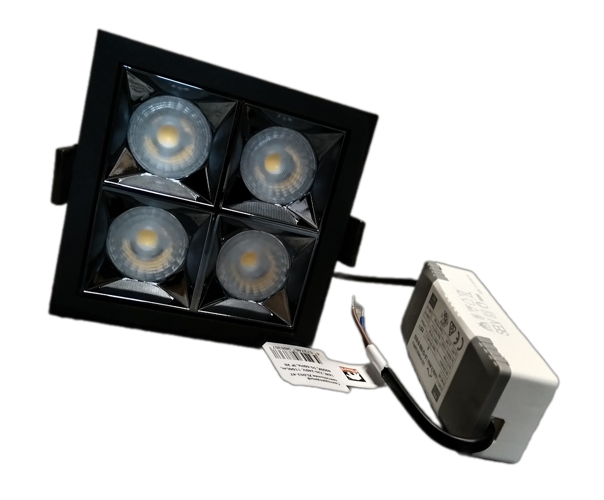 Встраиваемый светодиодный светильник Fiberli XL003-4T(W) 12130306