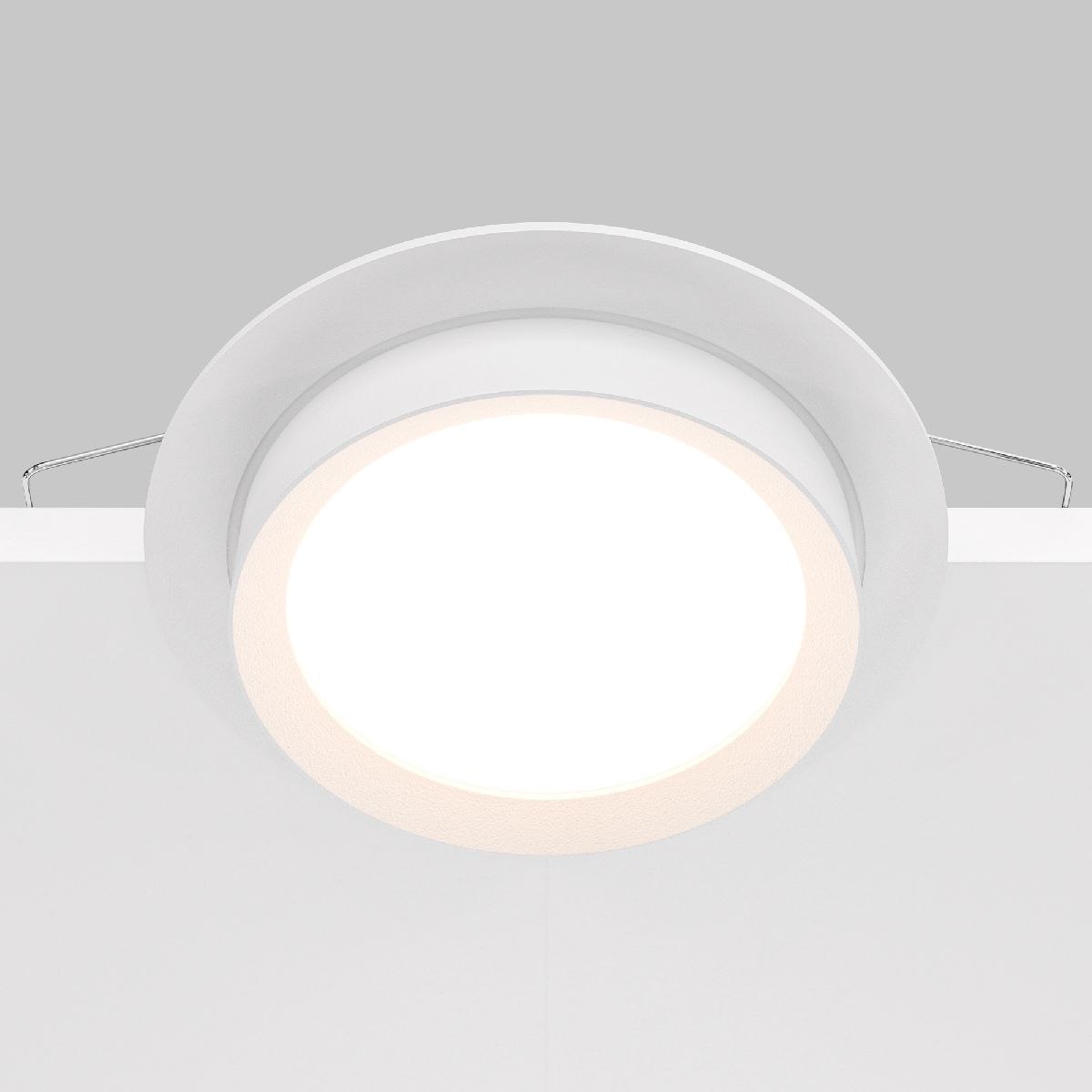 Встраиваемый светильник Maytoni Technical Hoop DL086-GX53-RD-W